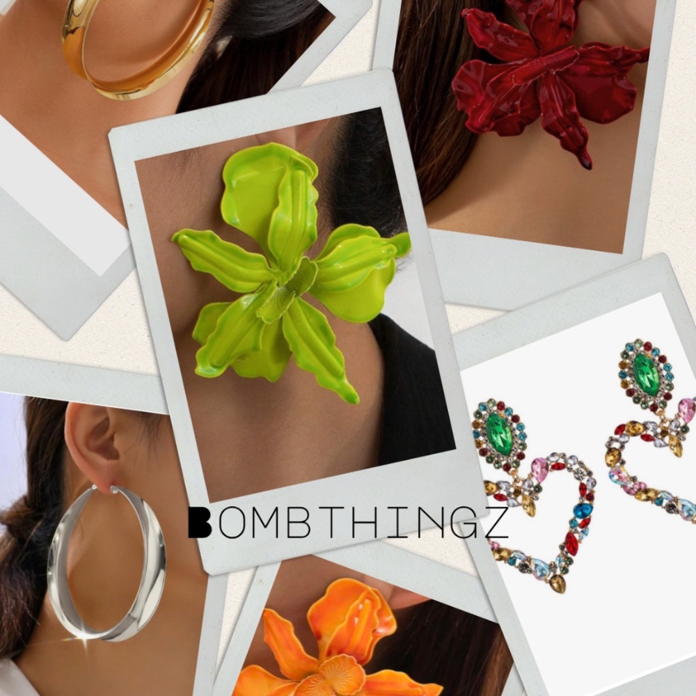 Bomb earrings